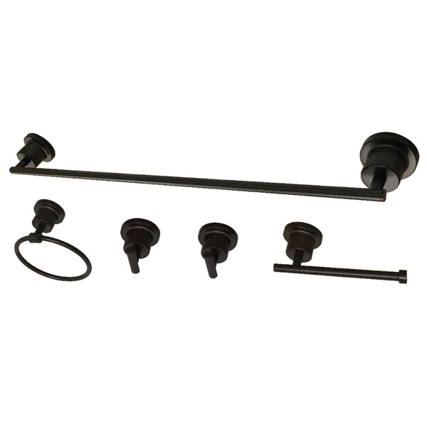 BAH82134478ORB Concord 5-Piece Bathroom Accessory Set, Oil Rubbed Brnz